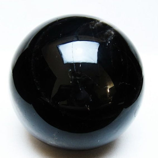 1.8Kg モリオン 丸玉 110mm 黒水晶 丸玉 モリオン スフィア 一点物 151-8583