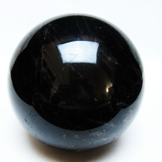 2Kg モリオン 丸玉 115mm 黒水晶 丸玉 モリオン スフィア 一点物 送料無料 151-8585