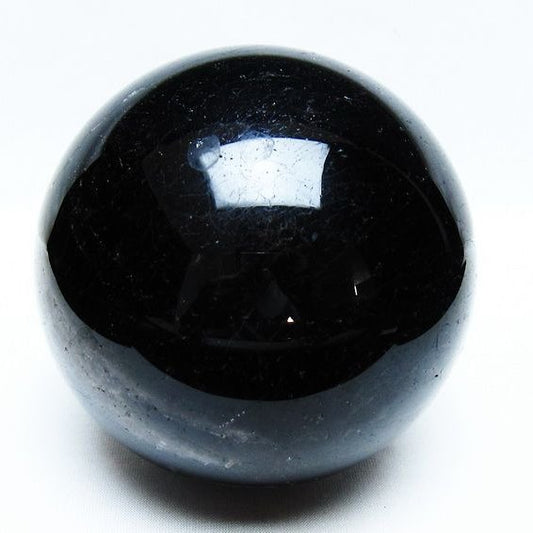 1.7Kg モリオン 丸玉 110mm 黒水晶 丸玉 モリオン スフィア 一点物 送料無料 151-8593