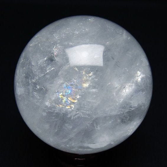 水晶 丸玉 56mm スフィア 置物 水晶玉 一点物 151-8842