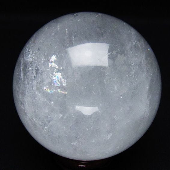 水晶 丸玉 73mm スフィア 置物 水晶玉 一点物 151-8859