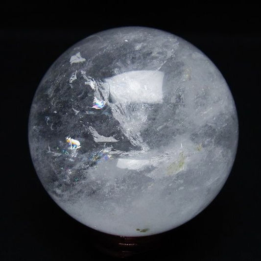 水晶 丸玉 72mm スフィア 置物 水晶玉 一点物 151-8863