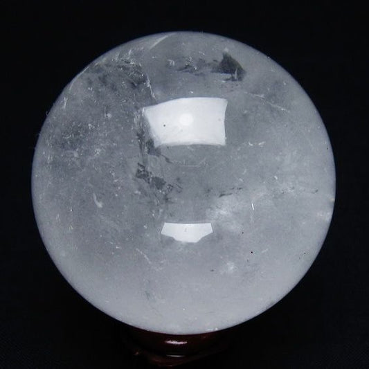 水晶 丸玉 55mm スフィア 置物 水晶玉 一点物 151-8885