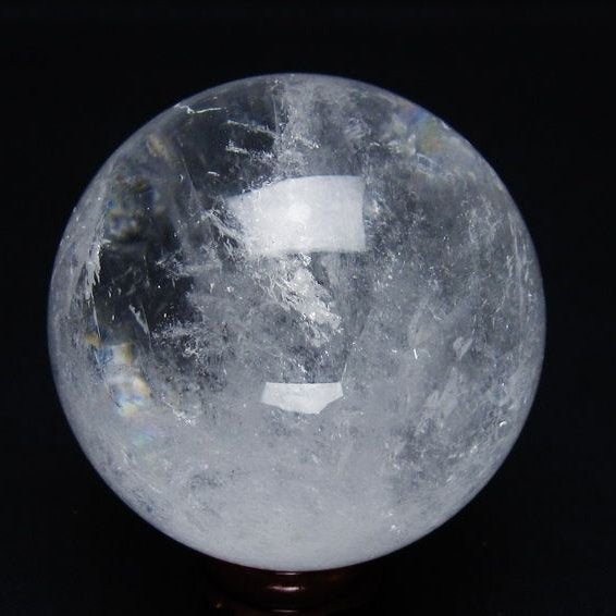 水晶 丸玉 57mm スフィア 置物 水晶玉 一点物 151-8890