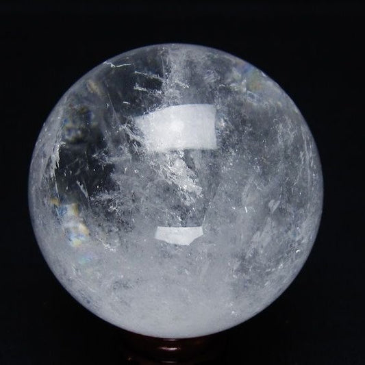 水晶 丸玉 57mm スフィア 置物 水晶玉 一点物 151-8890