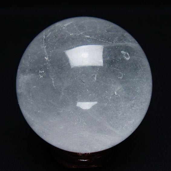 水晶 丸玉 65mm スフィア 置物 水晶玉 一点物 151-8901