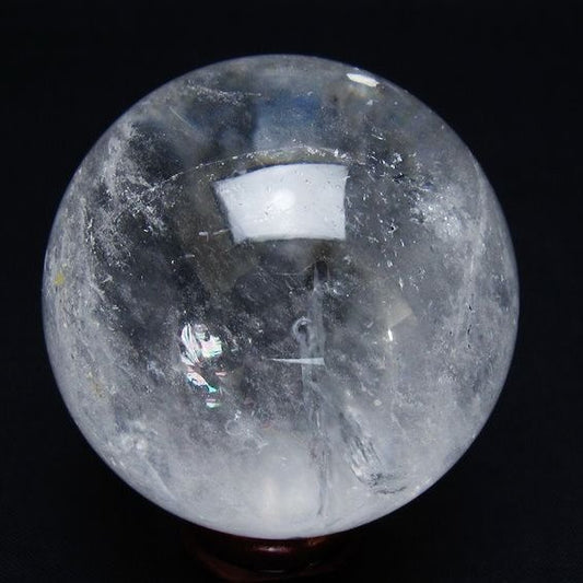 水晶 丸玉 56mm スフィア 置物 水晶玉 一点物 151-8946