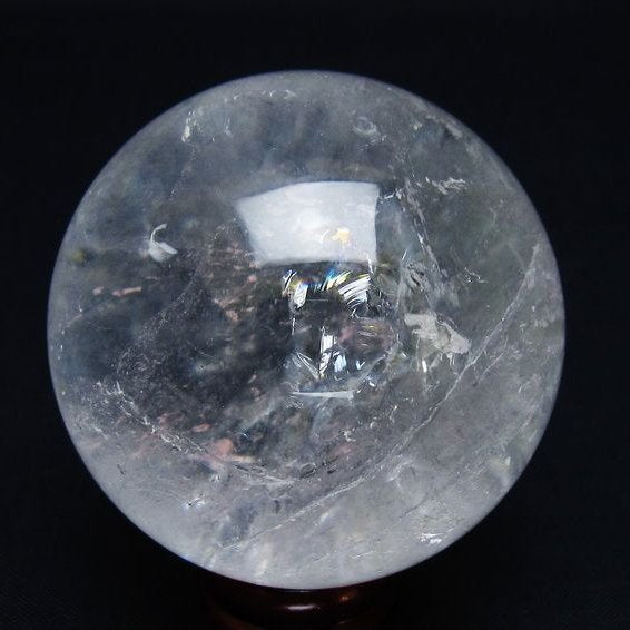 水晶 丸玉 55mm スフィア 置物 水晶玉 一点物 151-8947