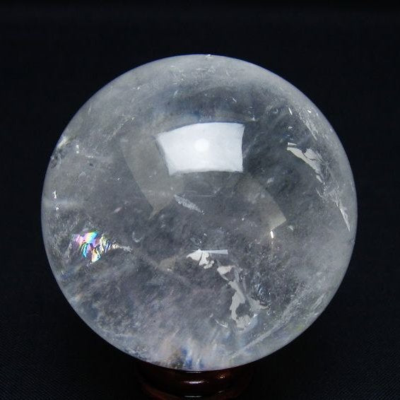 水晶 丸玉 56mm スフィア 置物 水晶玉 一点物 151-8949