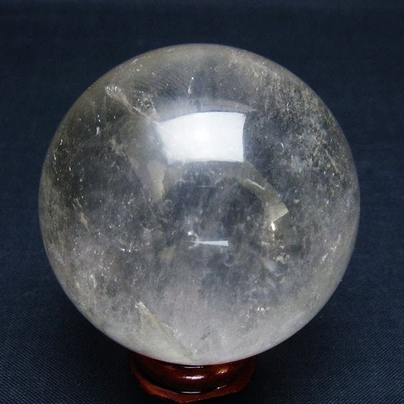 水晶 丸玉 54mm スフィア 置物 水晶玉 一点物 151-8950