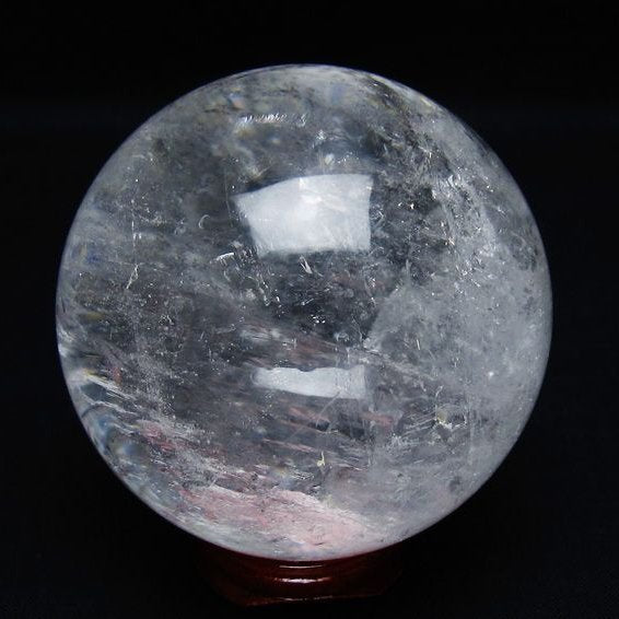 水晶 丸玉 69mm スフィア 置物 水晶玉 一点物 151-8982