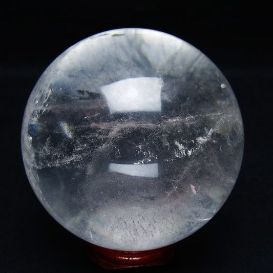 水晶 丸玉 73mm スフィア 置物 水晶玉 一点物 151-8993