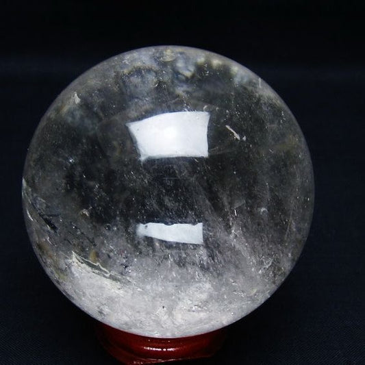 水晶 丸玉 67mm スフィア 置物 水晶玉 一点物 151-8995
