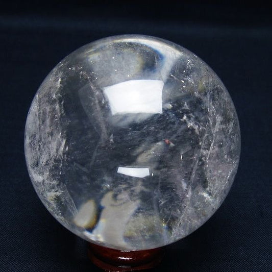 水晶 丸玉 59mm スフィア 置物 水晶玉 一点物 151-9010