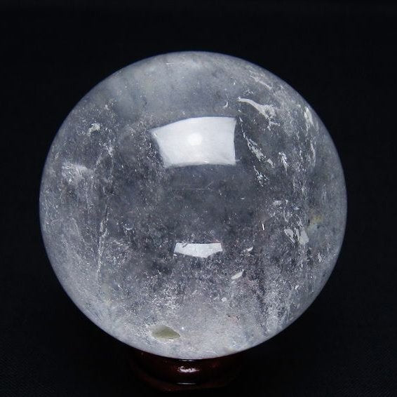 水晶 丸玉 56mm スフィア 置物 水晶玉 一点物 151-9023
