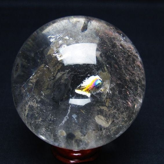 水晶 丸玉 59mm スフィア 置物 水晶玉 一点物 151-9050