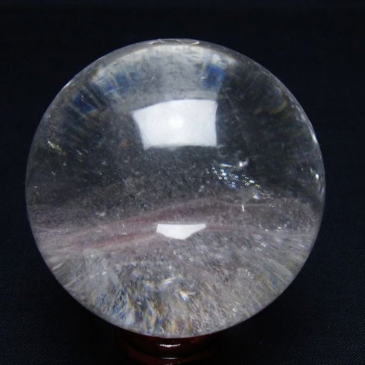 水晶 丸玉 59mm スフィア 置物 水晶玉 一点物 151-9051