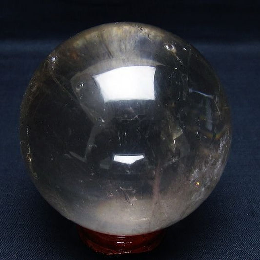 水晶 丸玉 74mm スフィア 置物 水晶玉 一点物 151-9073
