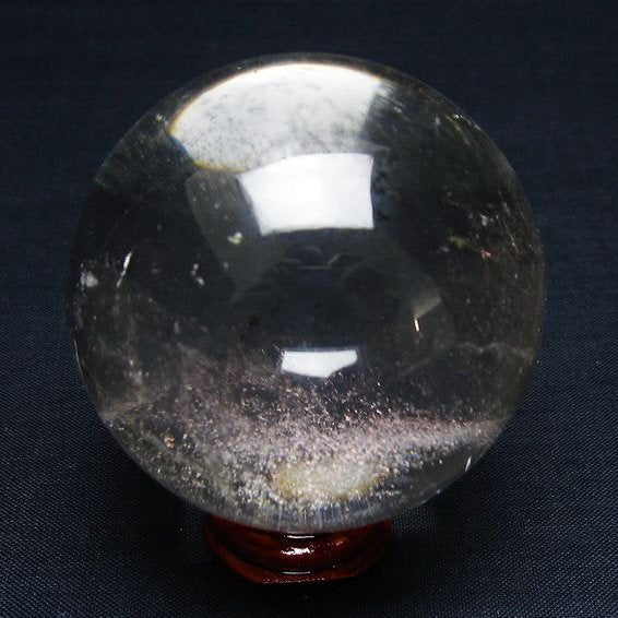 水晶 丸玉 56mm スフィア 置物 水晶玉 一点物 151-9084