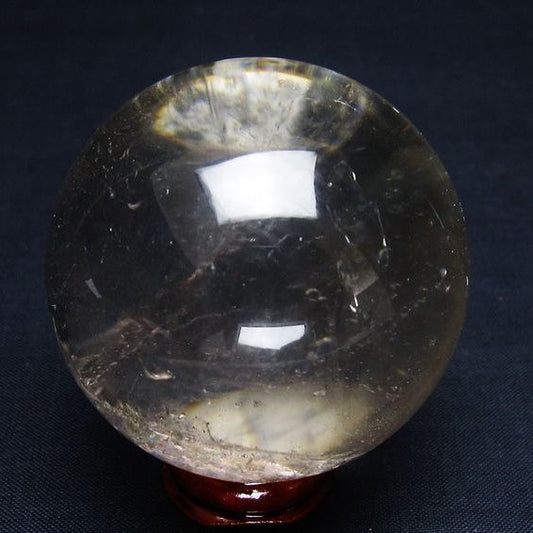 水晶 丸玉 53mm スフィア 置物 水晶玉 一点物 151-9086