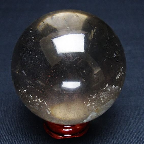 水晶 丸玉 53mm スフィア 置物 水晶玉 一点物 151-9087