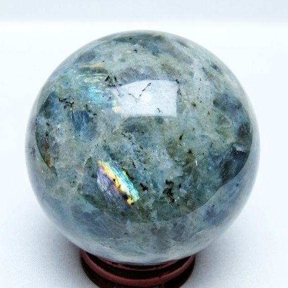 ラブラドライト 丸玉 63mm スフィア 一点物 151-9212