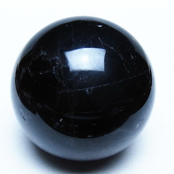 モリオン 黒水晶 丸玉 70mm スフィア 一点物 151-9250
