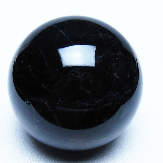 モリオン 黒水晶 丸玉 61mm スフィア 一点物 151-9254