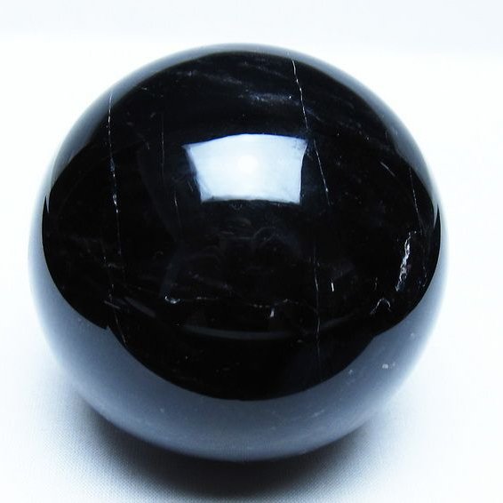 モリオン 黒水晶 丸玉 79mm スフィア 一点物 151-9269
