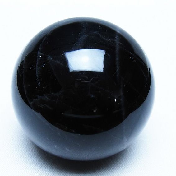 モリオン 黒水晶 丸玉 60mm スフィア 一点物 151-9279