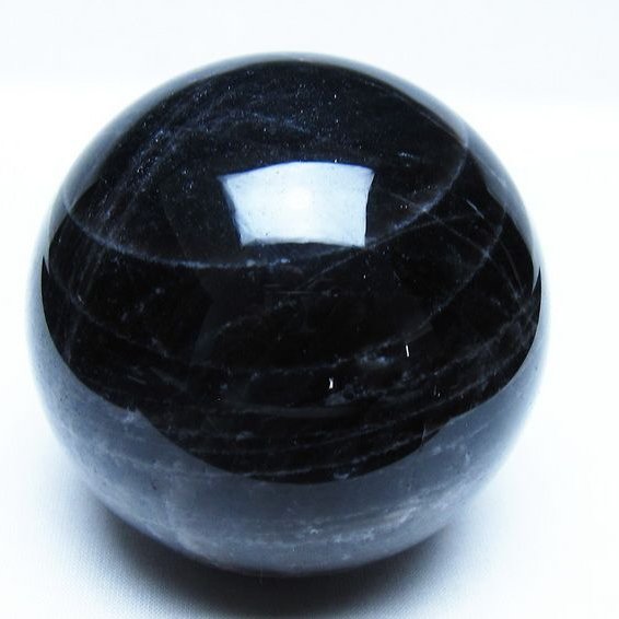 モリオン 黒水晶 丸玉 81mm スフィア 一点物 151-9280