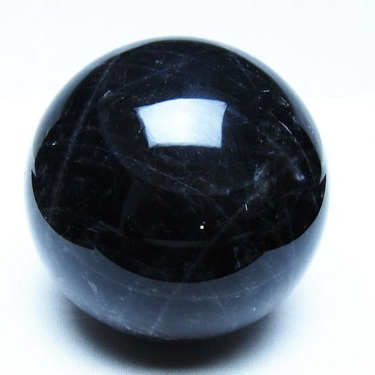 1Kg モリオン 黒水晶 丸玉 90mm スフィア 一点物 151-9290