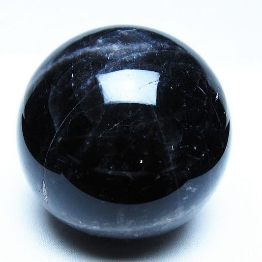 1.1Kg モリオン 黒水晶 丸玉 91mm スフィア 一点物 151-9292