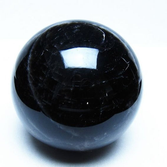 1.1Kg モリオン 黒水晶 丸玉 91mm スフィア 一点物 151-9293