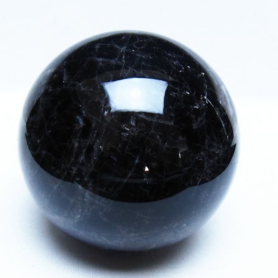 1.2Kg モリオン 黒水晶 丸玉 93mm スフィア 一点物 151-9302