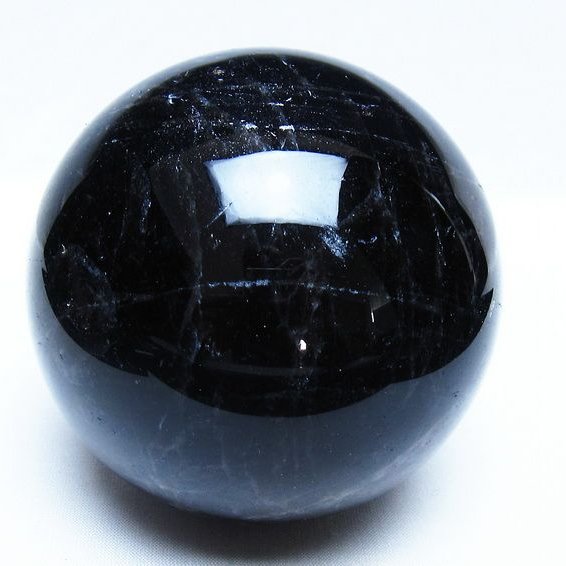 1.2Kg モリオン 黒水晶 丸玉 93mm スフィア 一点物 151-9303