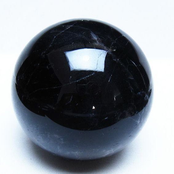 1.2Kg モリオン 黒水晶 丸玉 94mm スフィア 一点物 151-9305