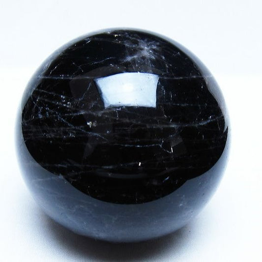 1.2Kg モリオン 黒水晶 丸玉 94mm スフィア 一点物 151-9341