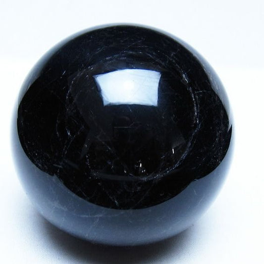 1.2Kg モリオン 黒水晶 丸玉 93mm スフィア 一点物 151-9344