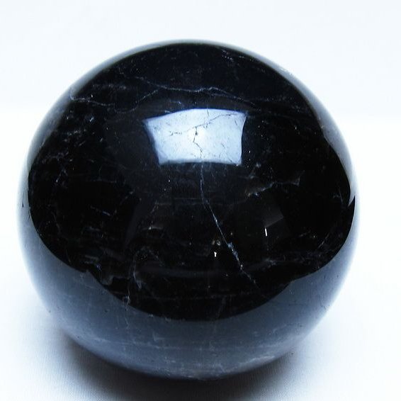1.2Kg モリオン 黒水晶 丸玉 94mm スフィア 一点物 151-9352