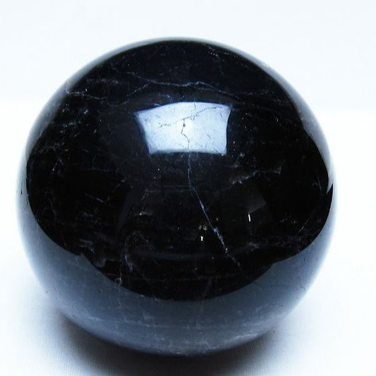 1.2Kg モリオン 黒水晶 丸玉 94mm スフィア 一点物 151-9352