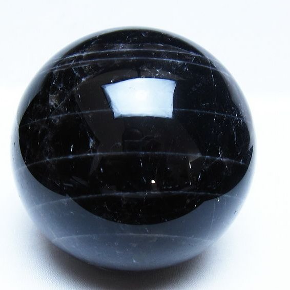 1.4Kg モリオン 黒水晶 丸玉 100mm スフィア 一点物 151-9384 – 天然石