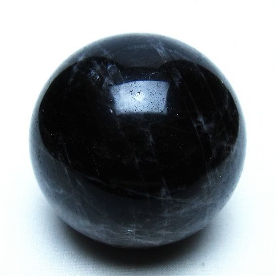 モリオン 黒水晶 丸玉 53mm 一点物 151-9434