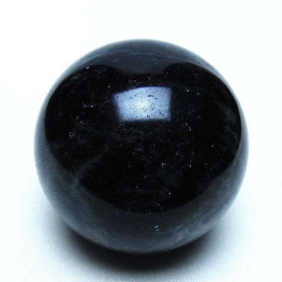 モリオン 黒水晶 丸玉 53mm 一点物 151-9435