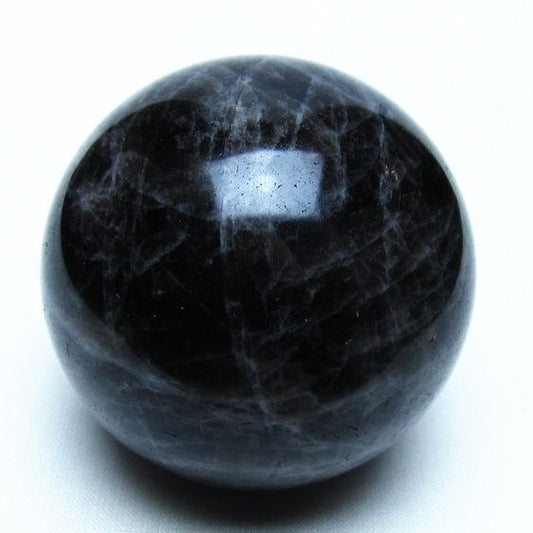 モリオン 黒水晶 丸玉 59mm 一点物 151-9445