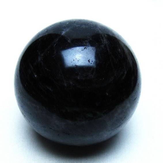 モリオン 黒水晶 丸玉 60mm 一点物 151-9450