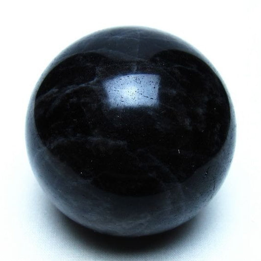 モリオン 黒水晶 丸玉 60mm 一点物 151-9451