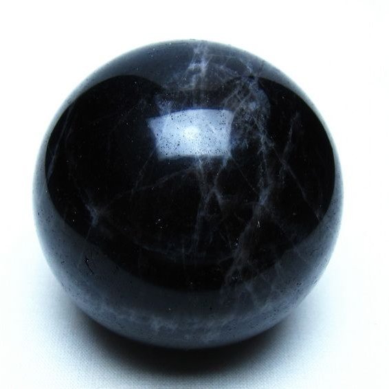 モリオン 黒水晶 丸玉 62mm 一点物 151-9457
