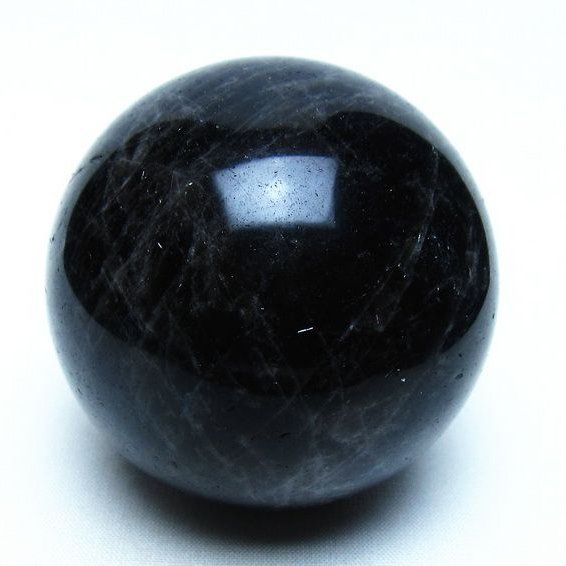 モリオン 黒水晶 丸玉 67mm 一点物 151-9472