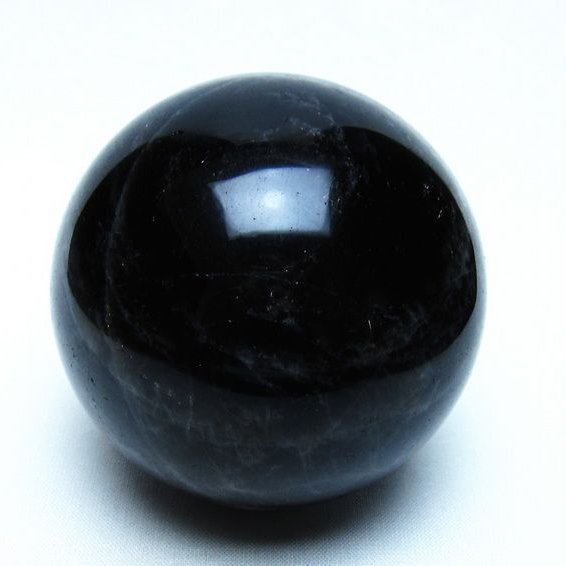 モリオン 黒水晶 丸玉 70mm 一点物 151-9476